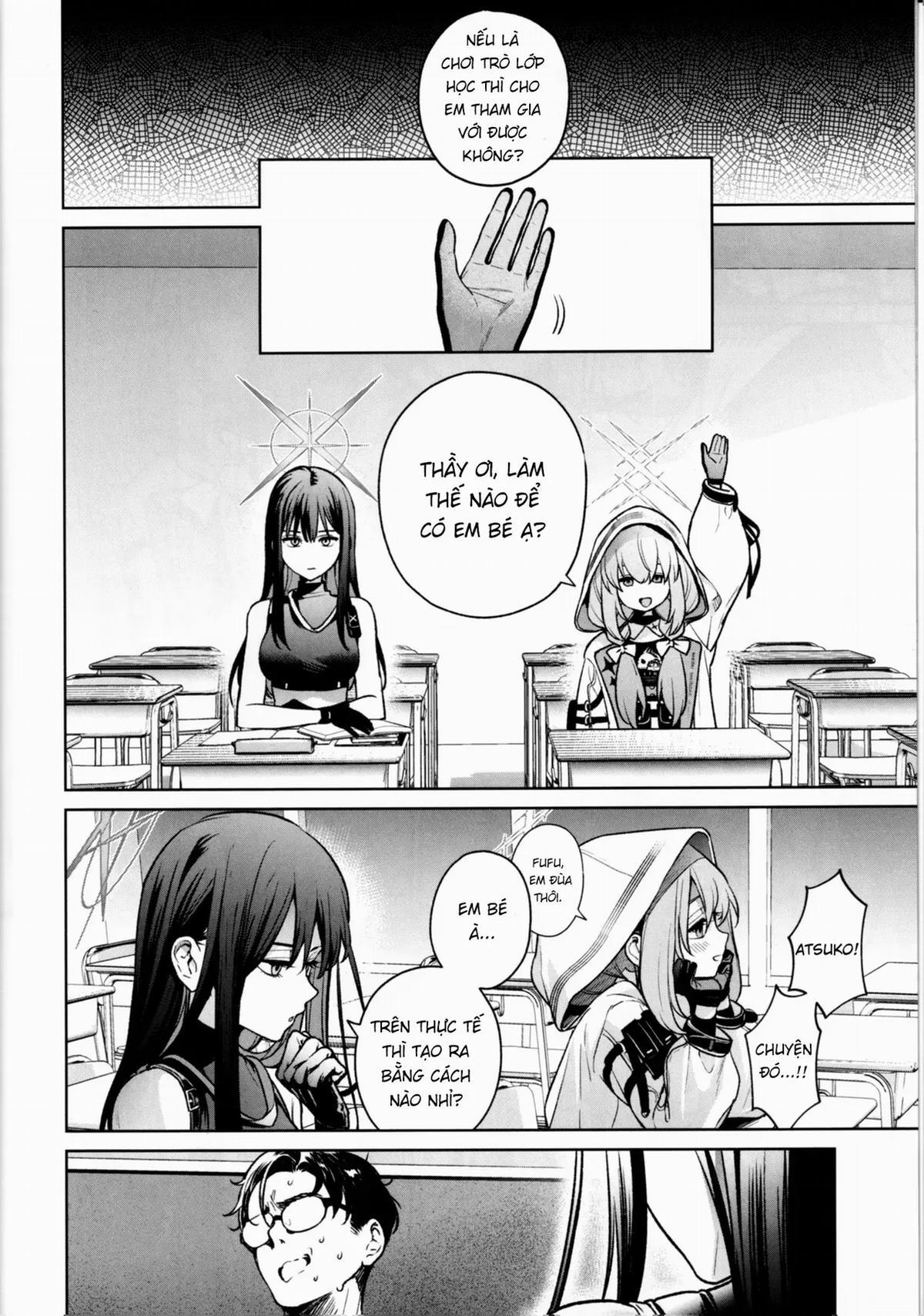 Buổi Học Đặc Biệt Dành Cho Saori Và Atsuko. OneShot trang 4