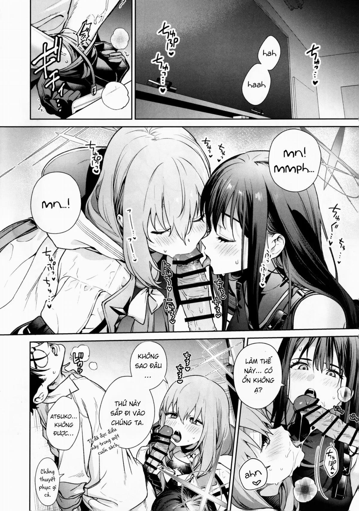 Buổi Học Đặc Biệt Dành Cho Saori Và Atsuko. OneShot trang 6