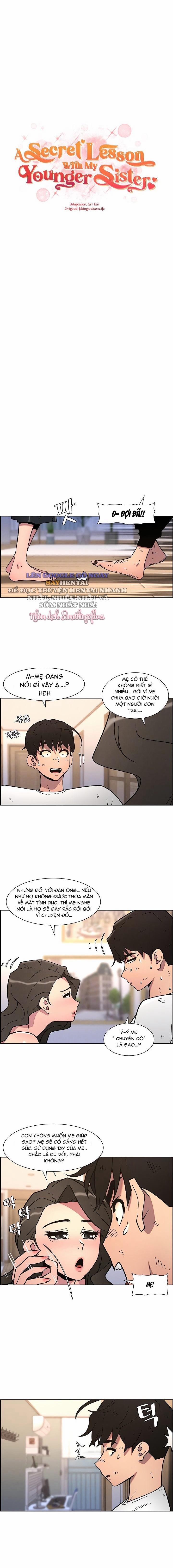 Buổi Học Làm Tình Với Em Gái 58 trang 1