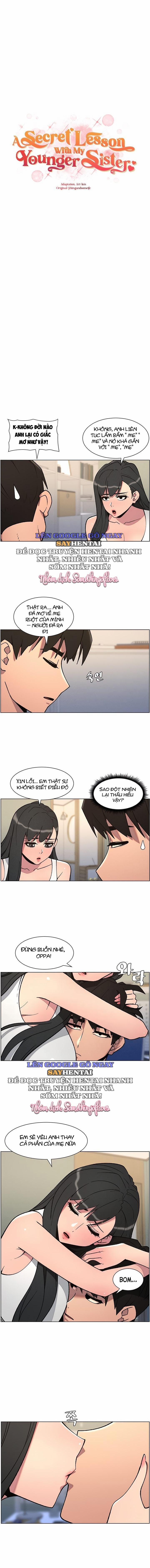 Buổi Học Làm Tình Với Em Gái 61 trang 1