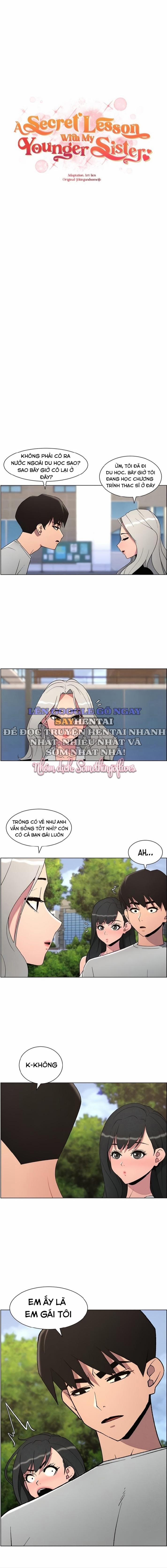 Buổi Học Làm Tình Với Em Gái 67 trang 1