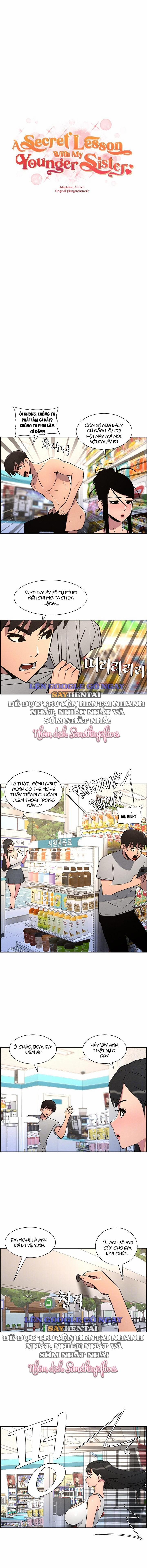 Buổi Học Làm Tình Với Em Gái 73 trang 1