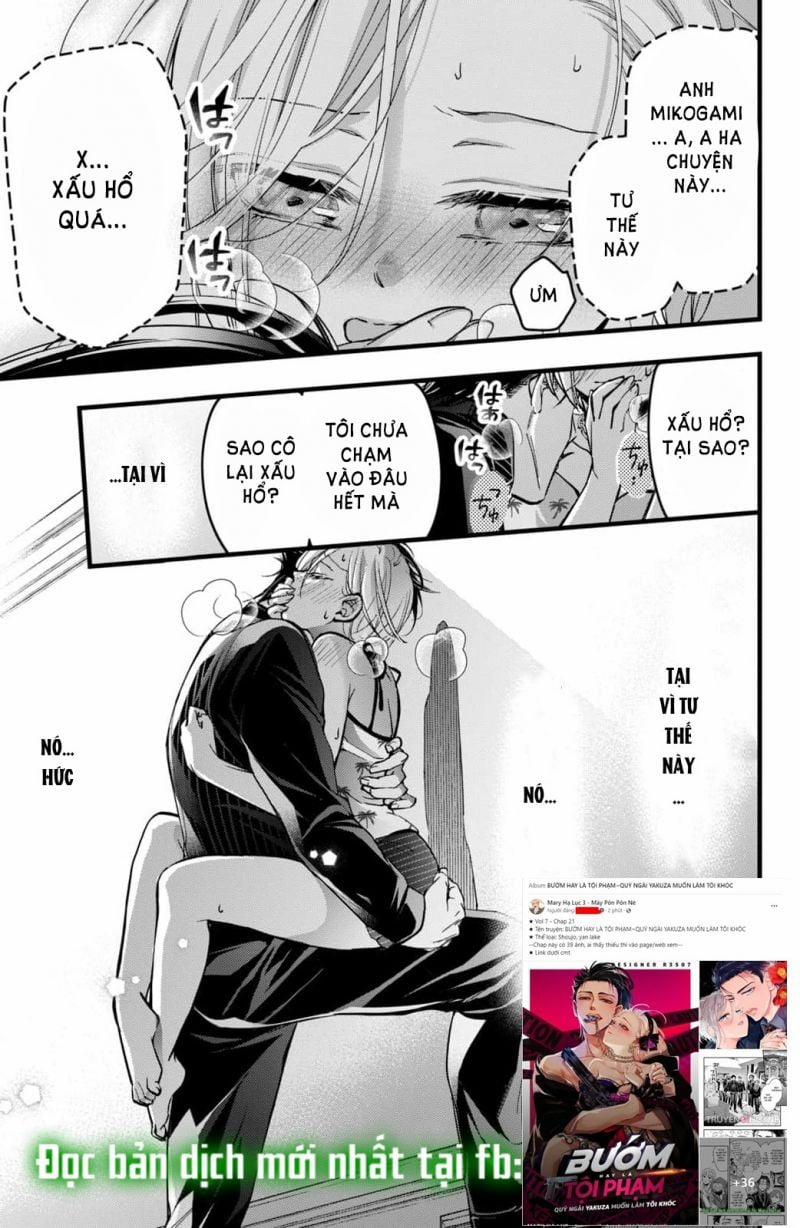 Bướm Hay Là Tội Phạm~Quý Ngài Yakuza Muốn Làm Tôi Khóc 21.1 trang 12