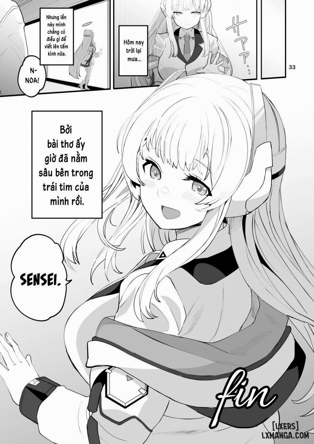 Các Doujinshi Của Blue Archive Hồ sơ hẹn hò không được tiết lộ của thư ký Seminar trang 32