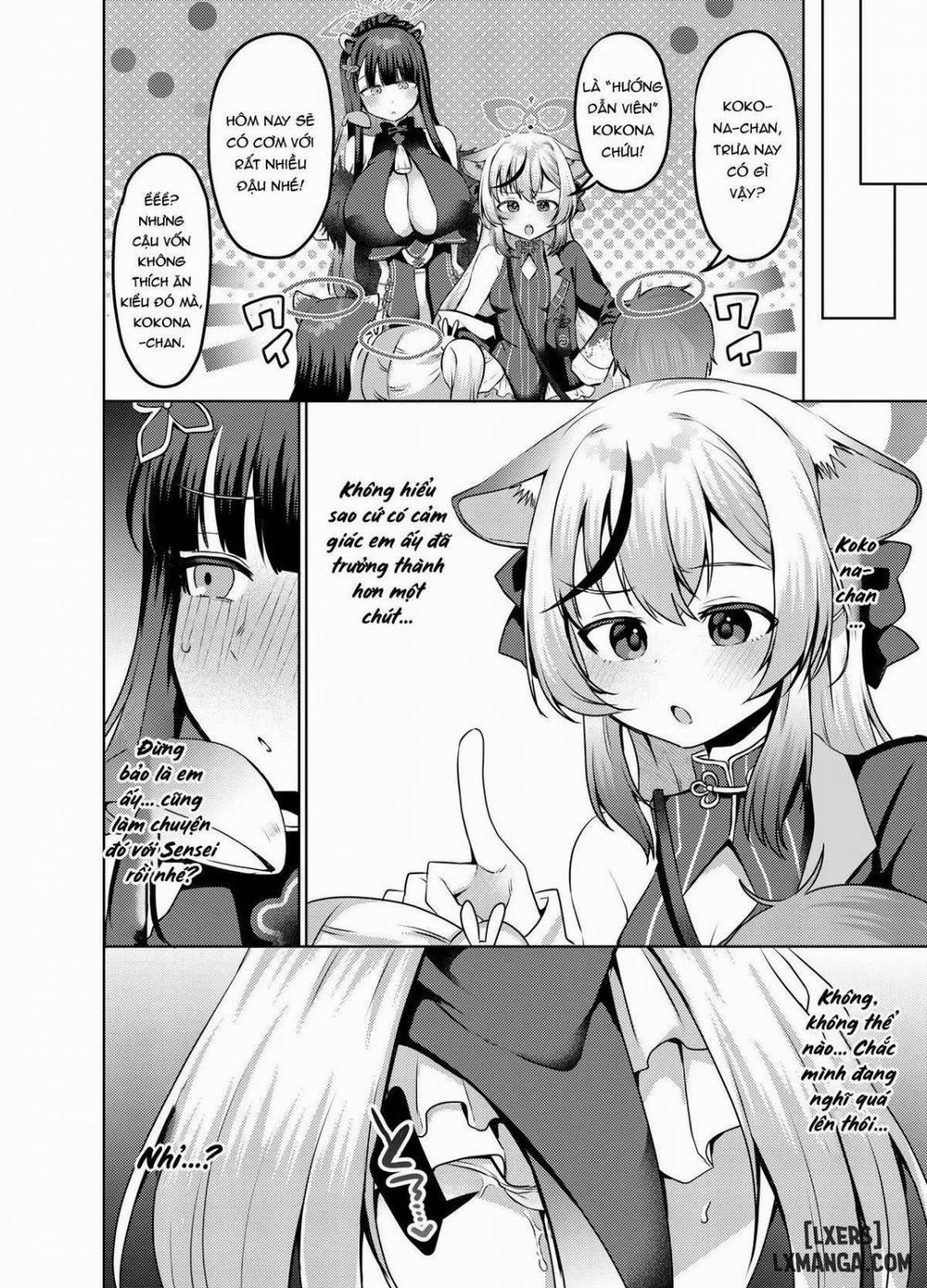 Các Doujinshi Của Blue Archive Kokona-chan muốn trở thành một quý cô trang 21