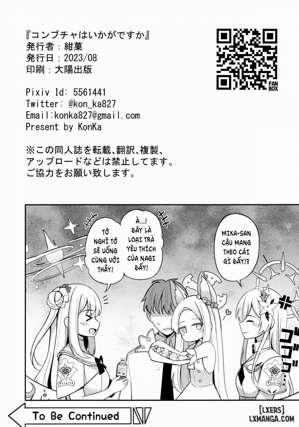 Các Doujinshi Của Blue Archive Thế còn Kombucha thì sao trang 24