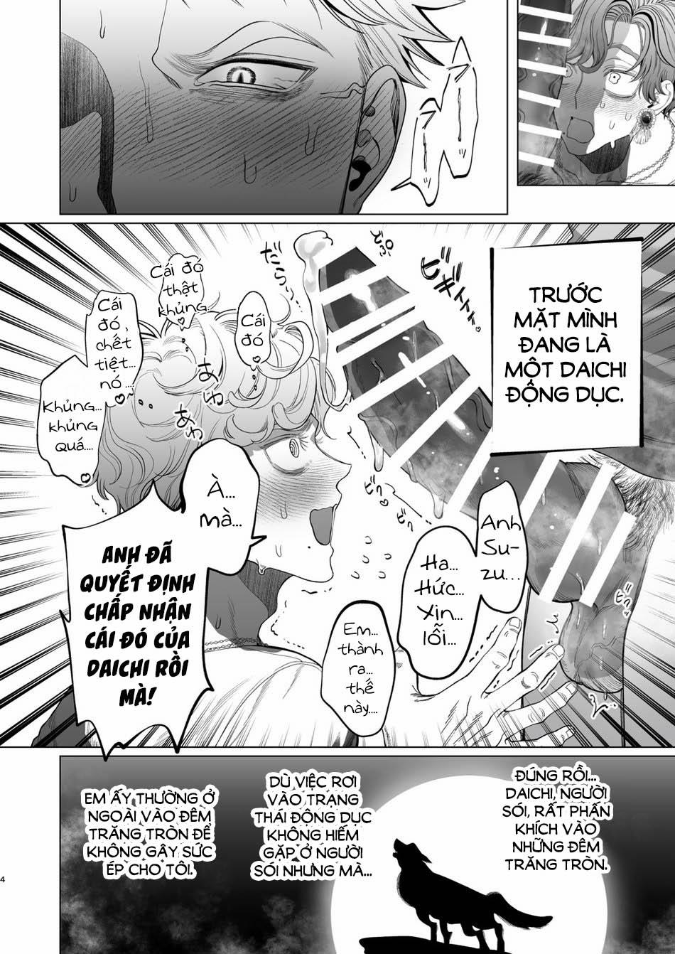 Cách Vuốt Ve Cậu Bạn Trai Người Sói Của Tôi 1 trang 2