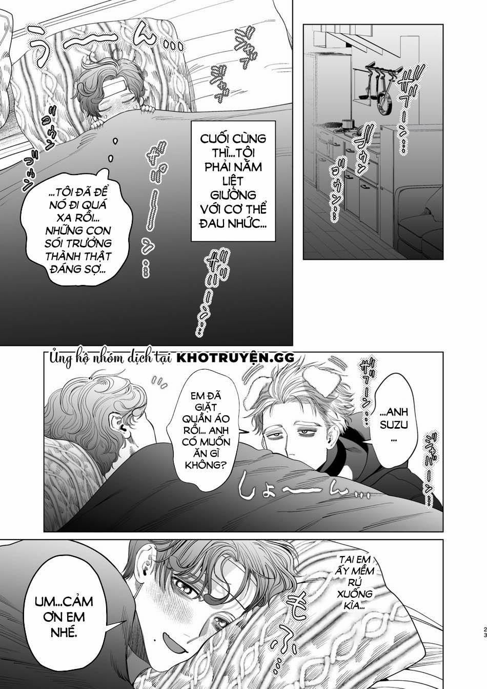 Cách Vuốt Ve Cậu Bạn Trai Người Sói Của Tôi 1 trang 21