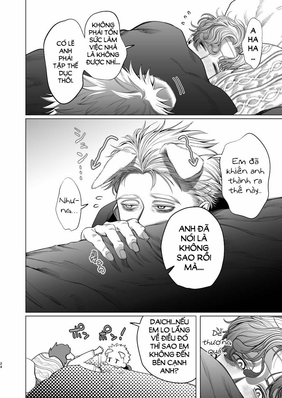 Cách Vuốt Ve Cậu Bạn Trai Người Sói Của Tôi 1 trang 22