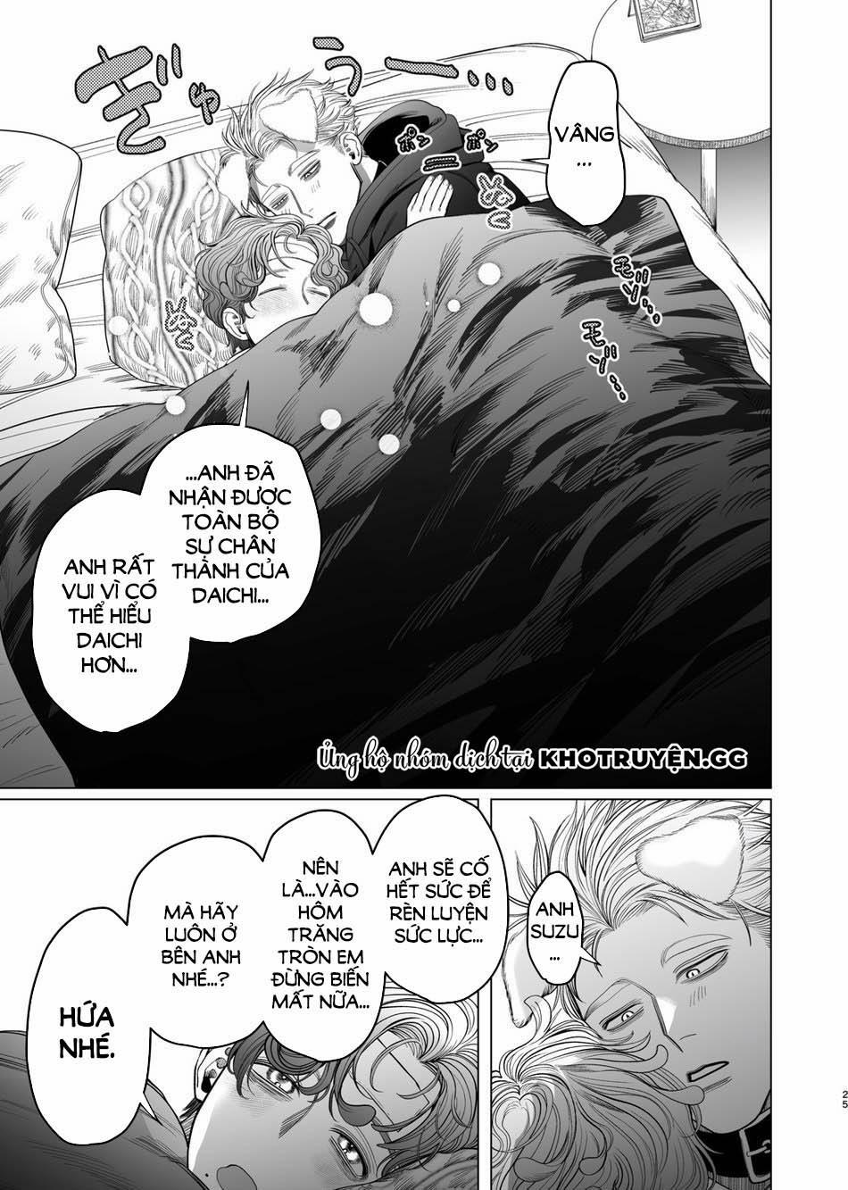 Cách Vuốt Ve Cậu Bạn Trai Người Sói Của Tôi 1 trang 23