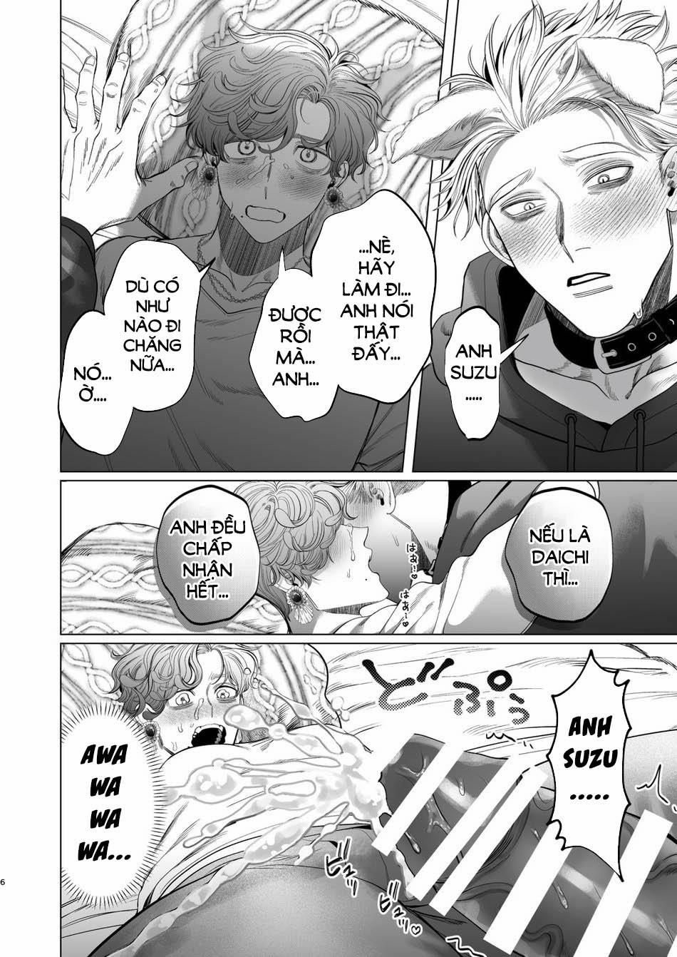 Cách Vuốt Ve Cậu Bạn Trai Người Sói Của Tôi 1 trang 4