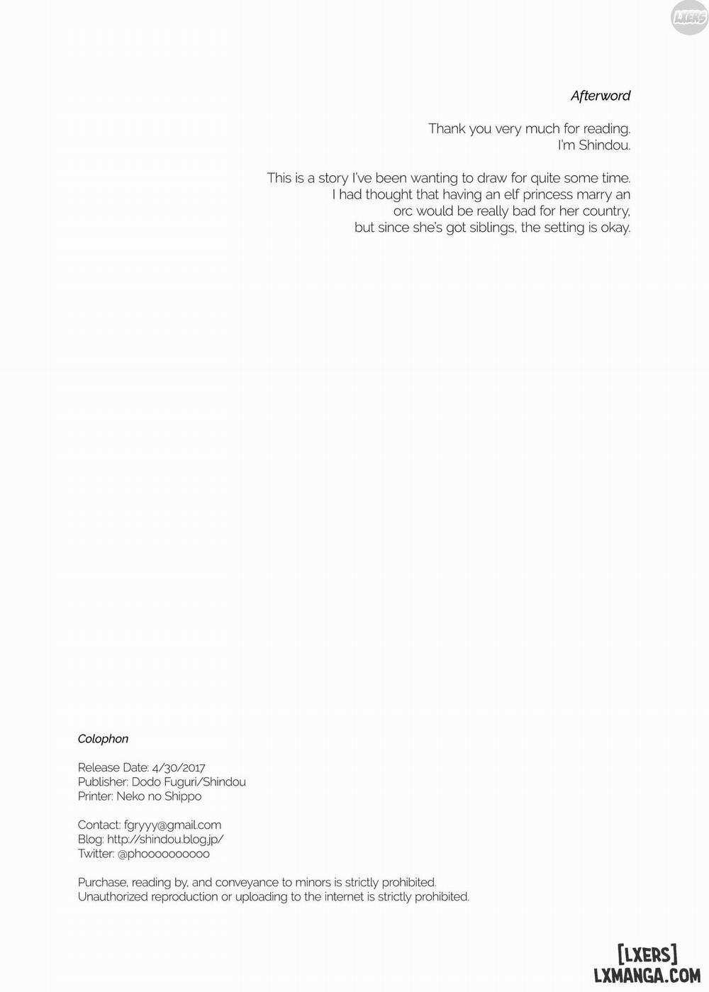 Can a Little Orc Impregnate an Elven Princess Oneshot trang 24