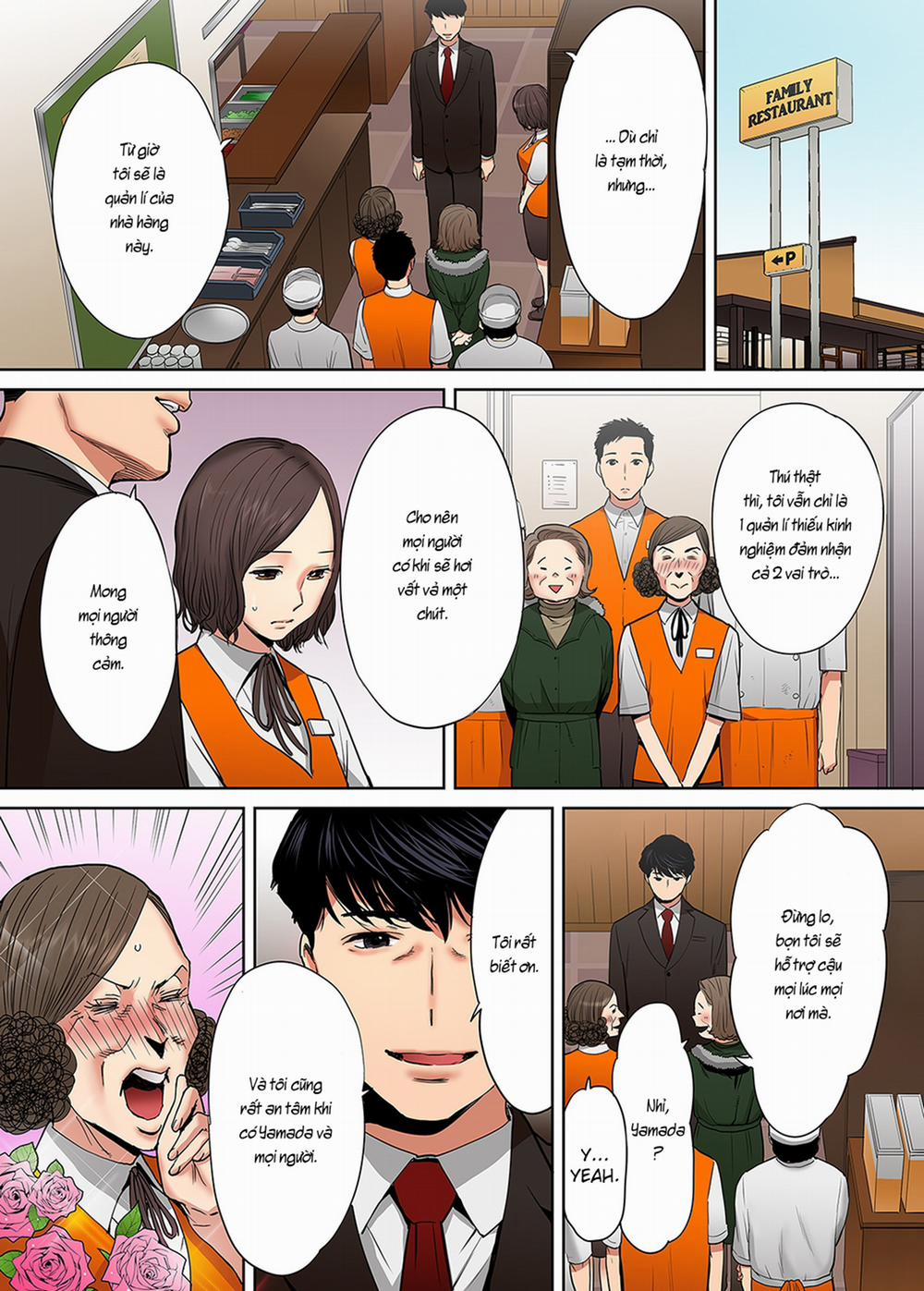 Cấp dưới của chồng làm tôi ra lênh láng... Ngoại tình thật là sướng đến điên đảo. 5: Tình tay ba, Okamoto dưới trướng. trang 18