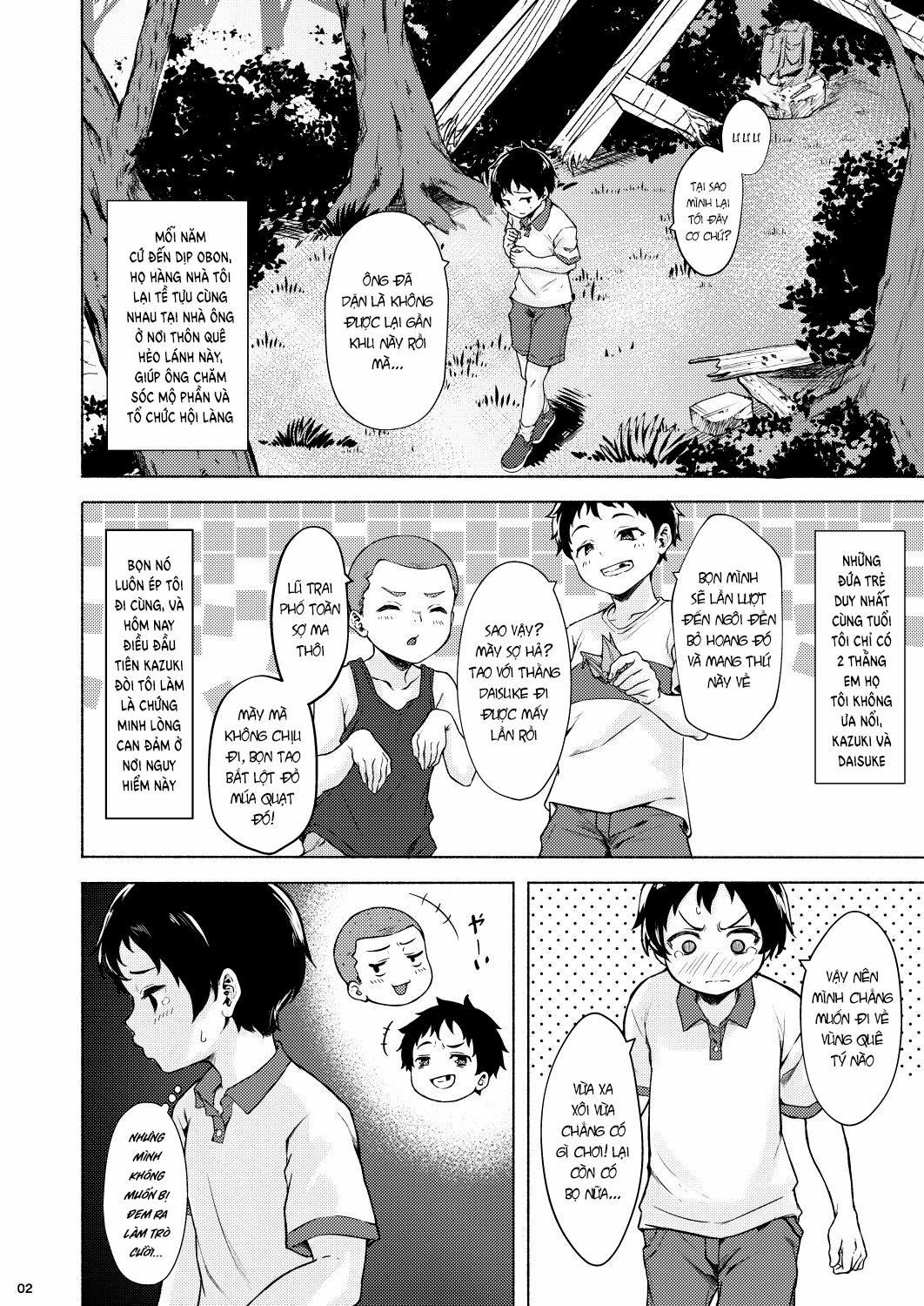 Cậu bé và Ma nữ Oneshot trang 3