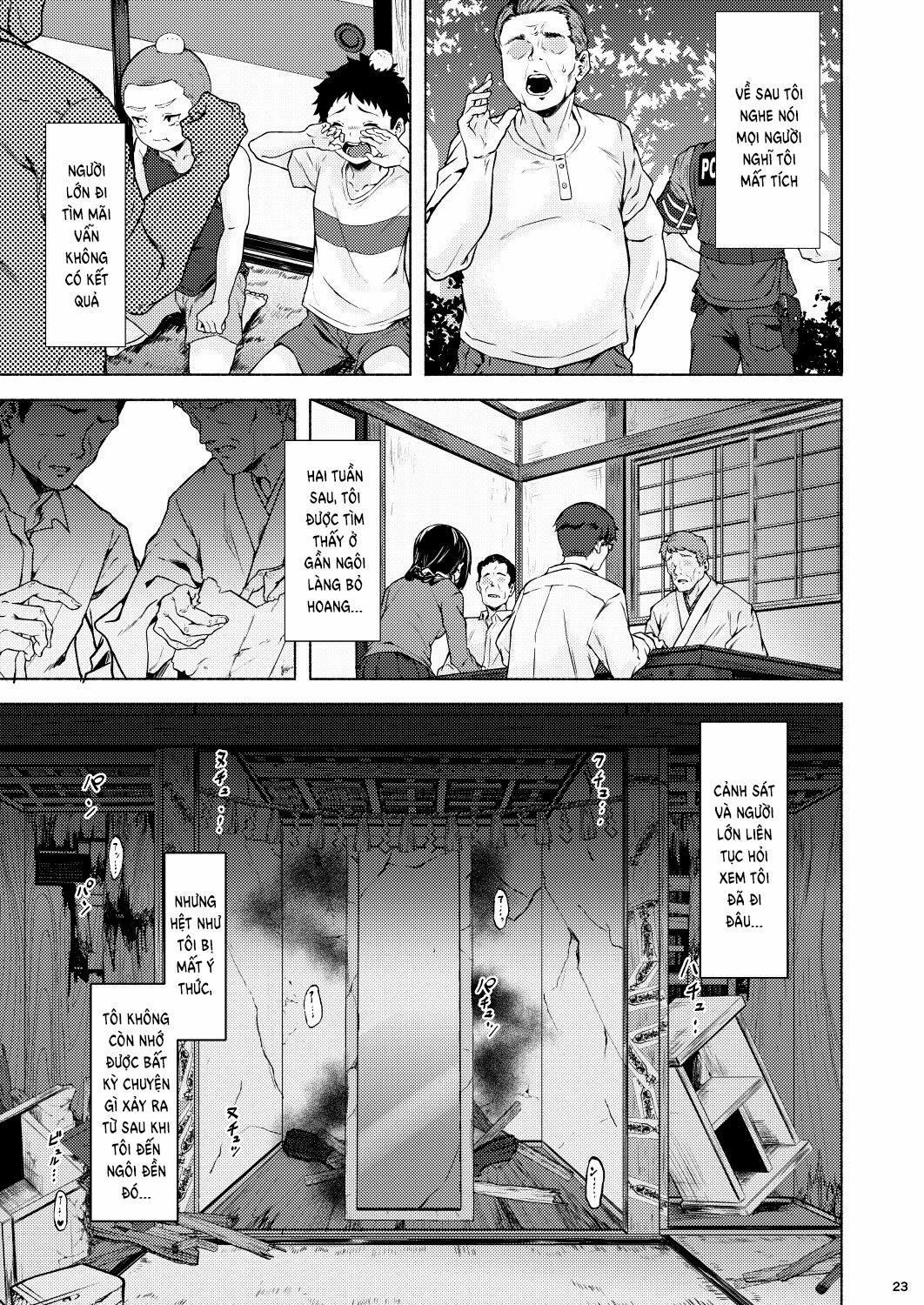 Cậu bé và Ma nữ Oneshot trang 24