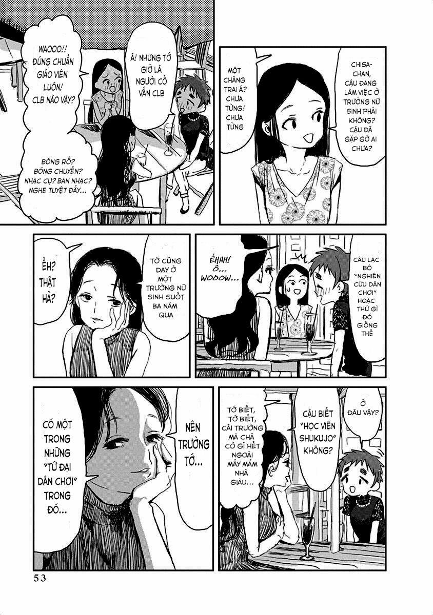 Câu Chuyện Cuộc Sống Học Đường Của 3 Cô Gái 0 Mắt mũi đều tởm trang 4