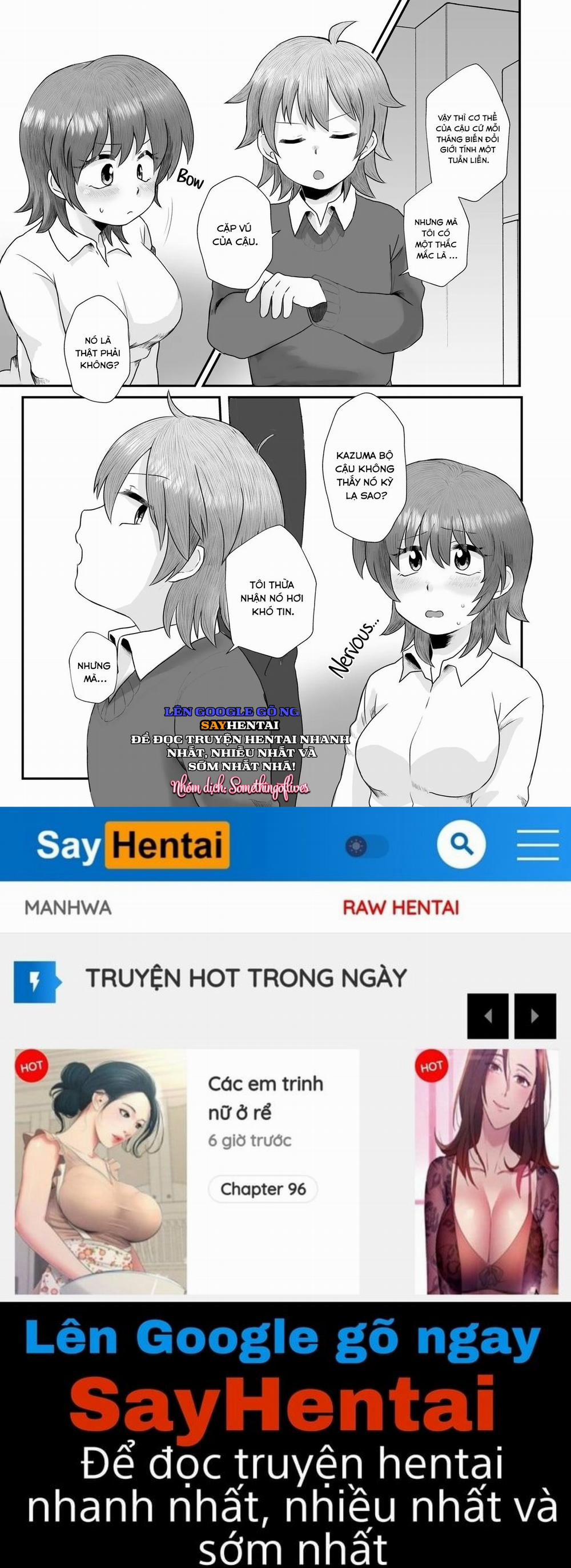 CÂU CHUYỆN VỀ CẬU BÉ BỊ BIẾN THÀNH MỘT CÔ GÁI TRONG VÒNG MỘT TUẦN CỦA MỖI THÁNG 1 trang 20