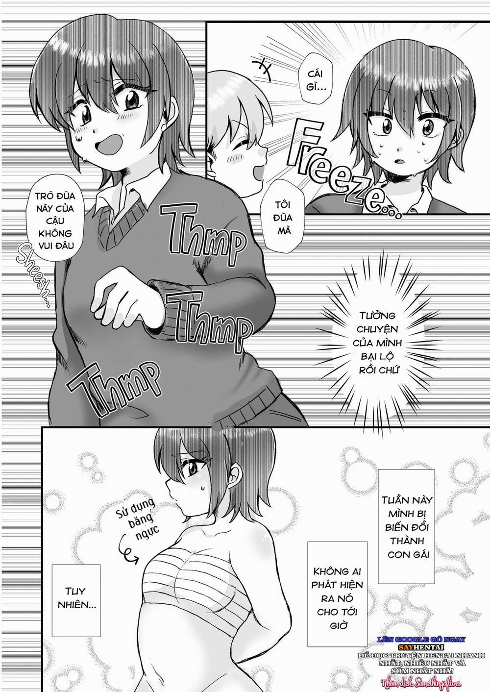 CÂU CHUYỆN VỀ CẬU BÉ BỊ BIẾN THÀNH MỘT CÔ GÁI TRONG VÒNG MỘT TUẦN CỦA MỖI THÁNG 1 trang 5