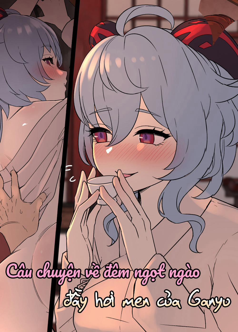 Câu chuyện về đêm ngọt ngào đầy hơi men của Ganyu 2xshot trang 2