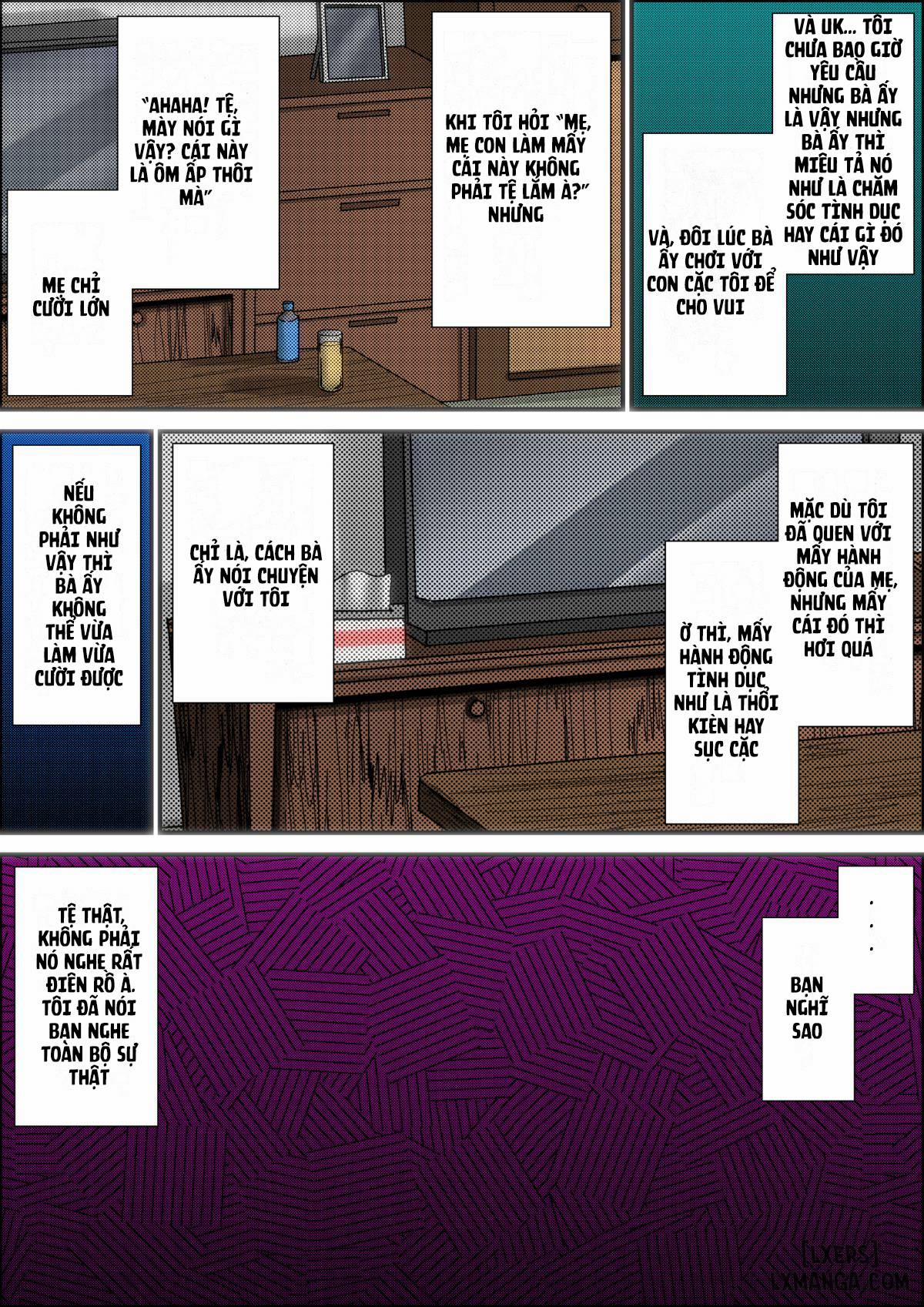 CÂU CHUYỆN VỀ LẦN TÔI ĐỤ VỚI BÀ MẸ THÔ TỤC, ĂN NÓI BỘC TRỰC VÀ MẠNH MẼ CỦA MÌNH 1 trang 13