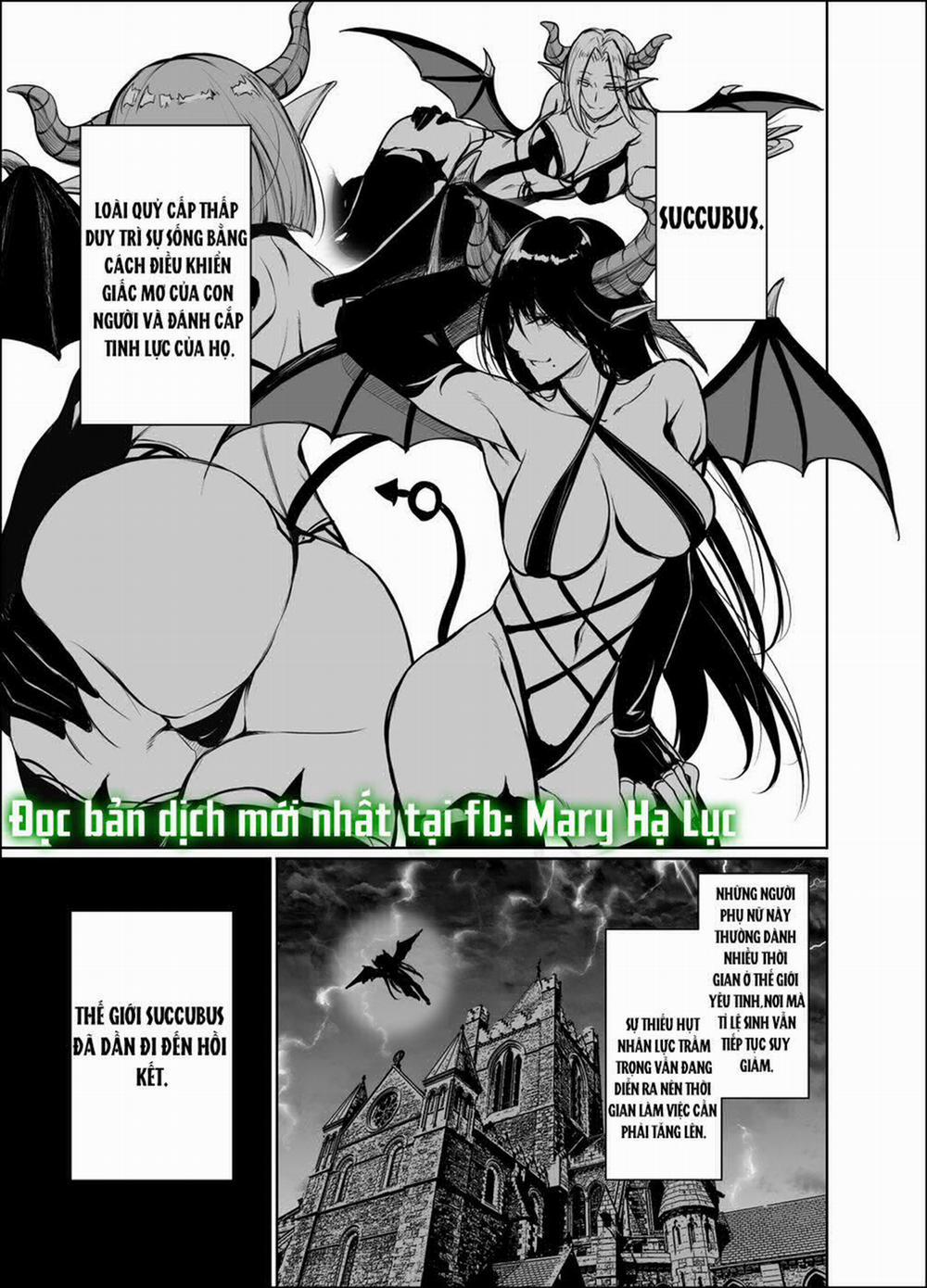 Câu Chuyện Về Nàng Succubus Bị Ép Làm Việc Quá Sức 1.1 trang 1