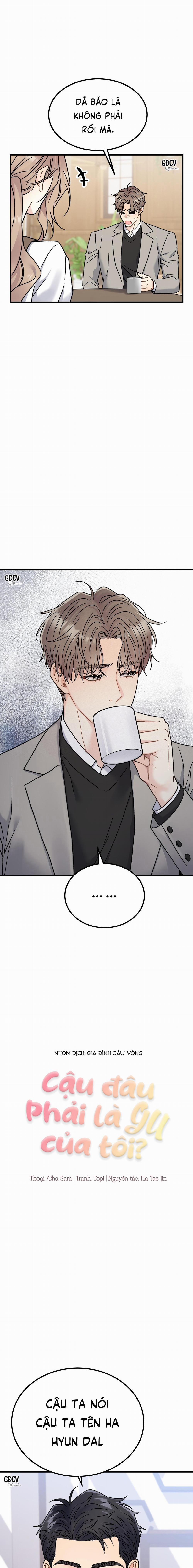 CẬU ĐÂU PHẢI LÀ GU CỦA TÔI? 2 trang 5