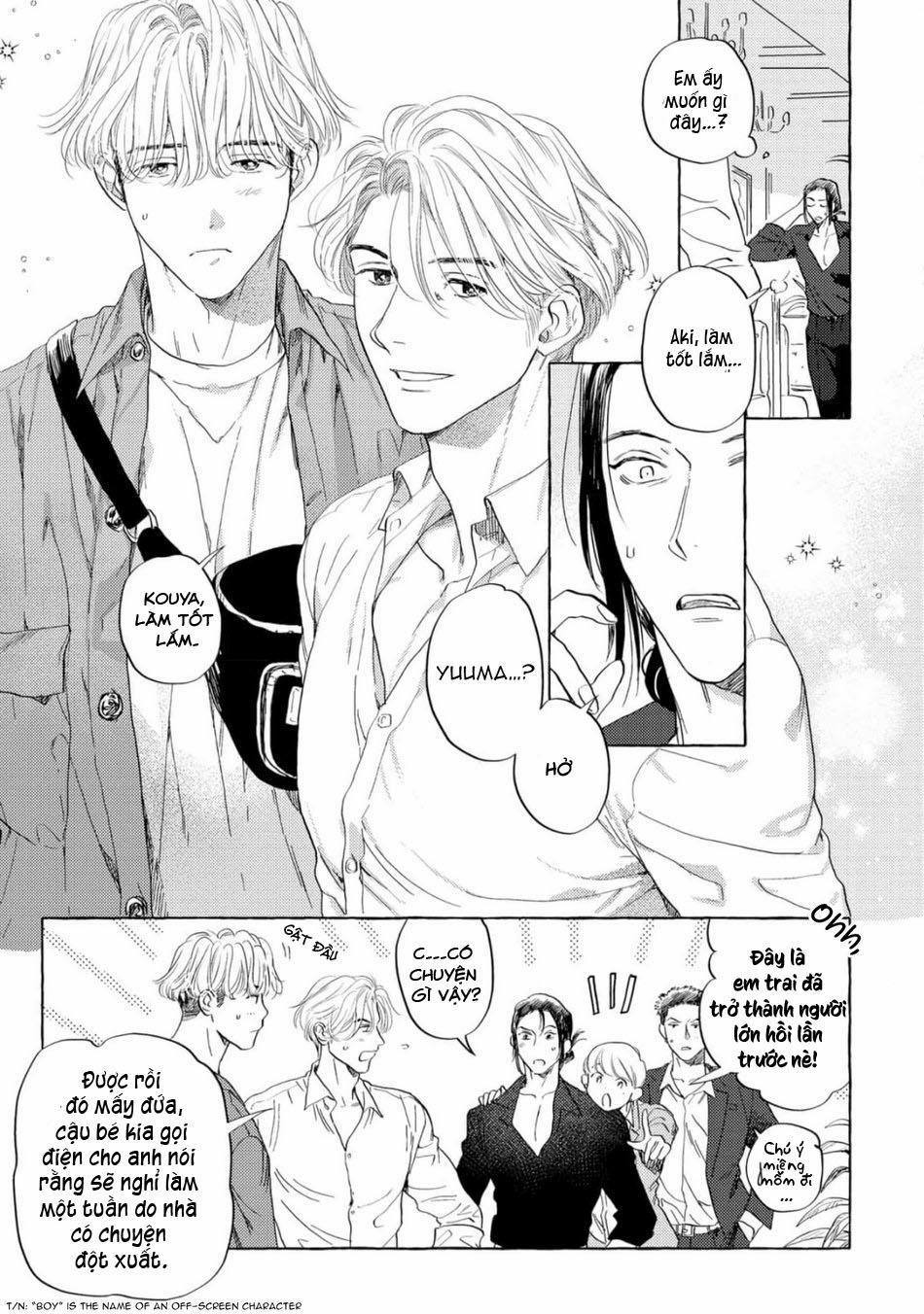 Cậu hãy trao em trai cậu cho tôi đi 3 trang 3