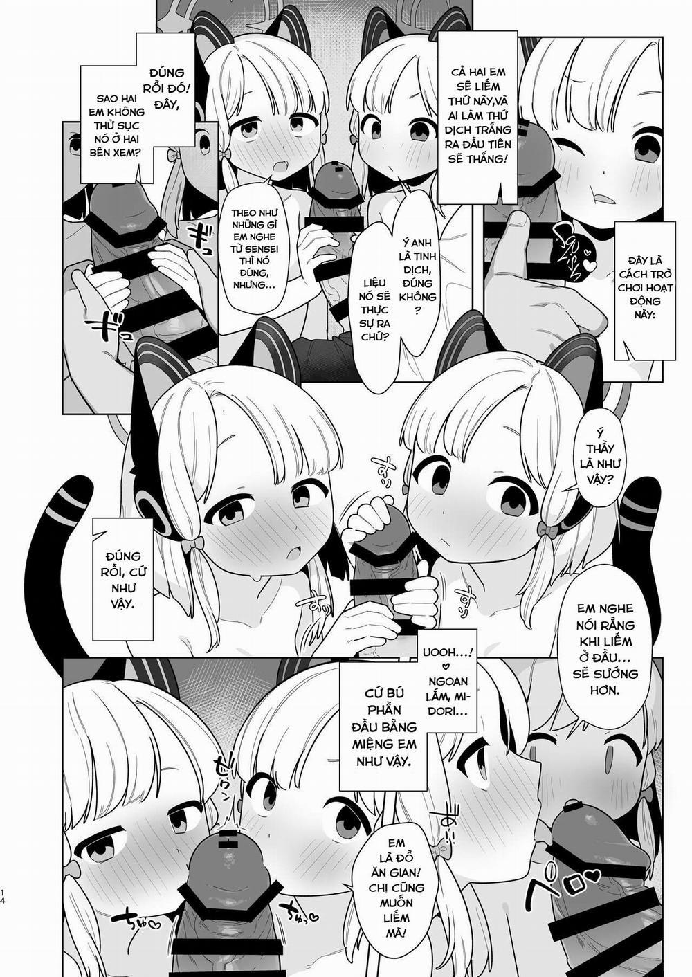 Câu lạc bộ Blue Archive thao túng tâm trí ~Gamer Twins Chapter~ Oneshot trang 11