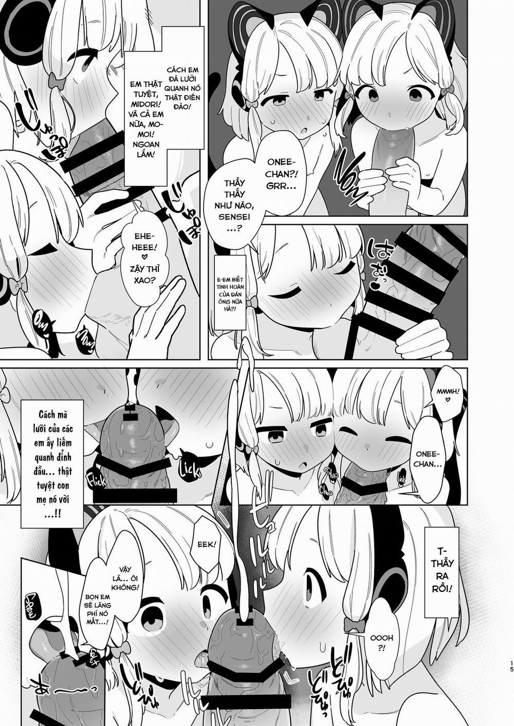 Câu lạc bộ Blue Archive thao túng tâm trí ~Gamer Twins Chapter~ Oneshot trang 12