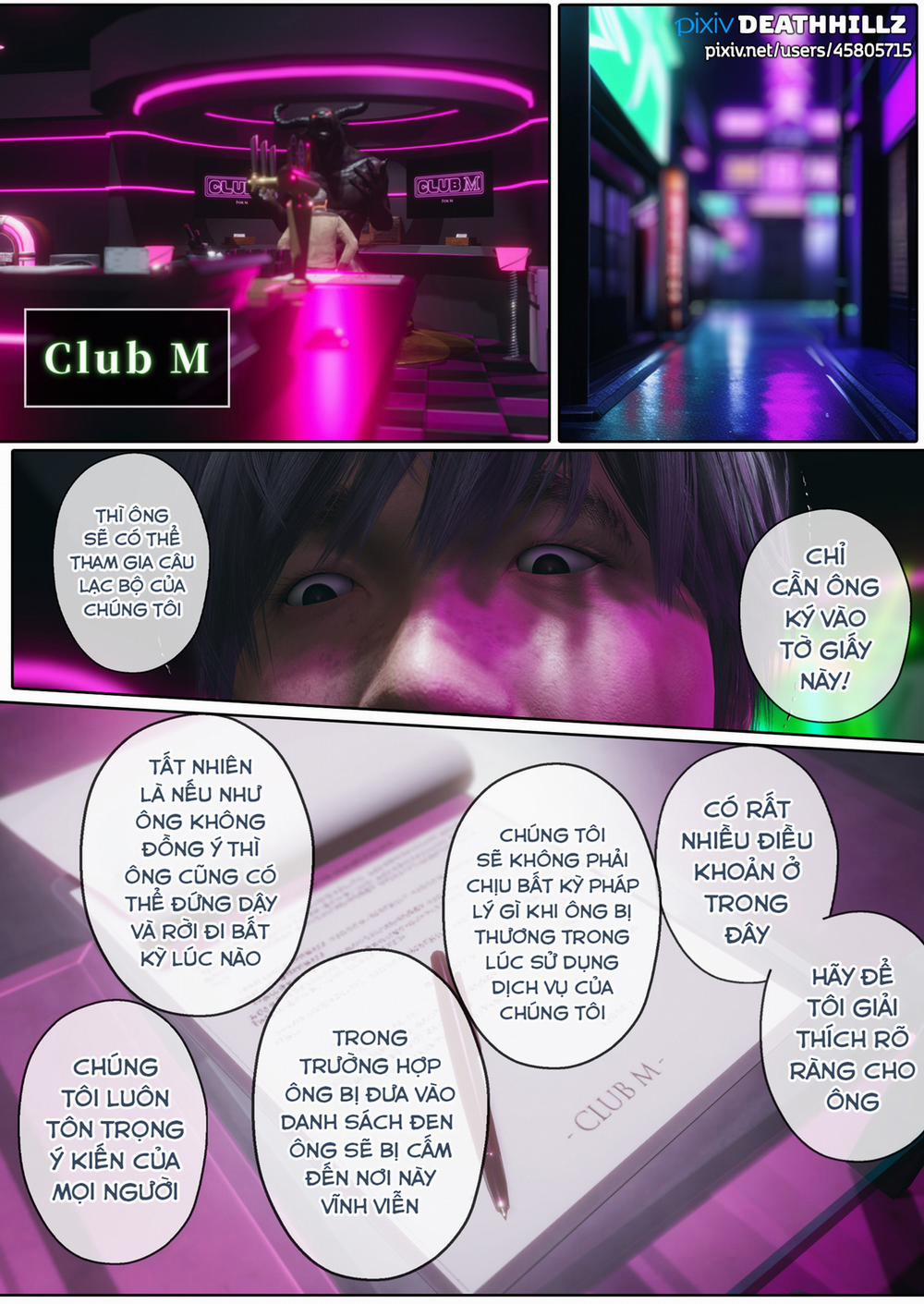 Câu lạc bộ máu M 1 trang 2