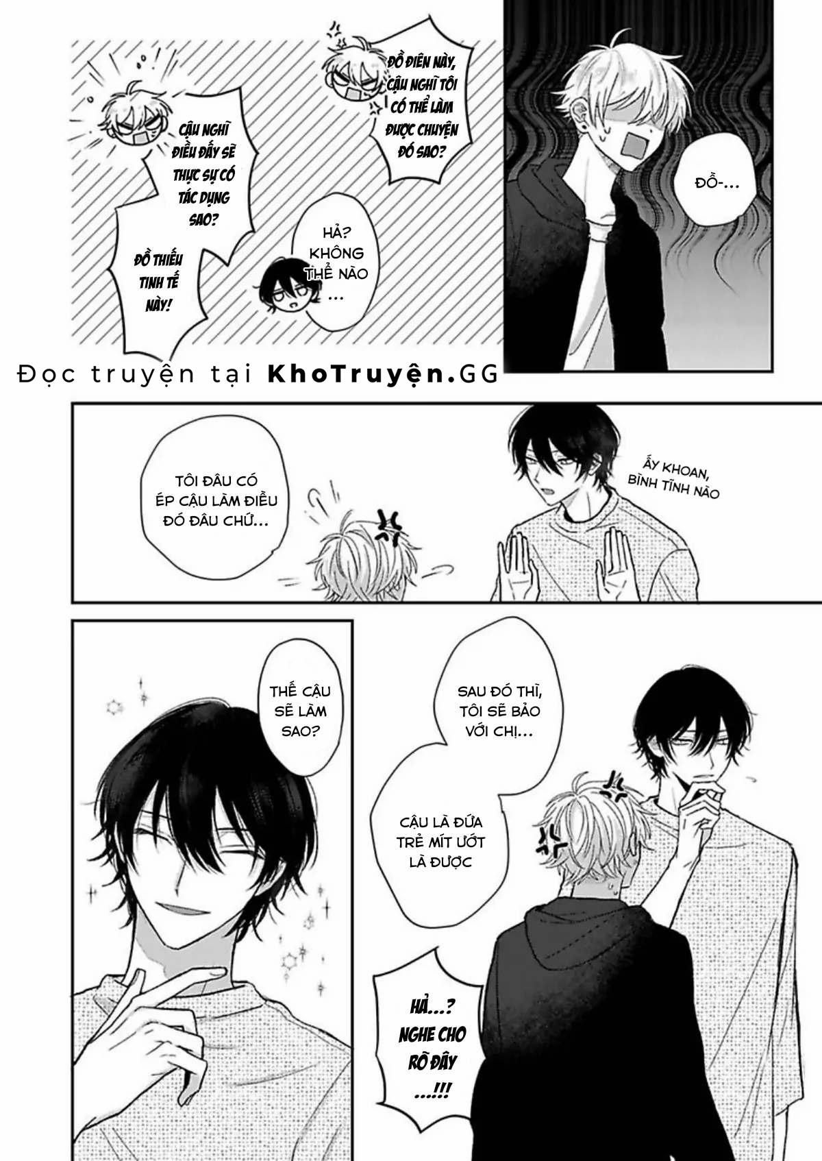 Cậu Nhóc Mít Ướt Rất Nghe Lời Tên Đại Ác Ma 2 trang 11