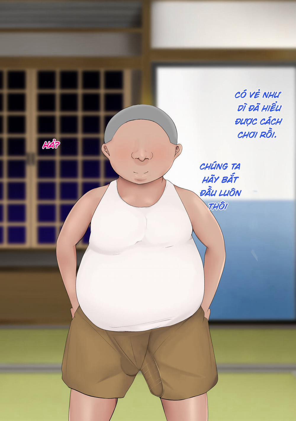 Câu truyện về người mẹ quý giá của tôi bị đứa bạn khốn nạn cùng lớp biến thành lợn nái 7 - bà mẹ chơi trờ vợ chồng với thằng béo và bị thằng béo chơi lần đầu trang 9