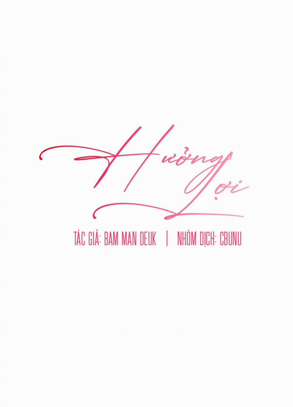 (CBunu) Hưởng Lợi 24 trang 0