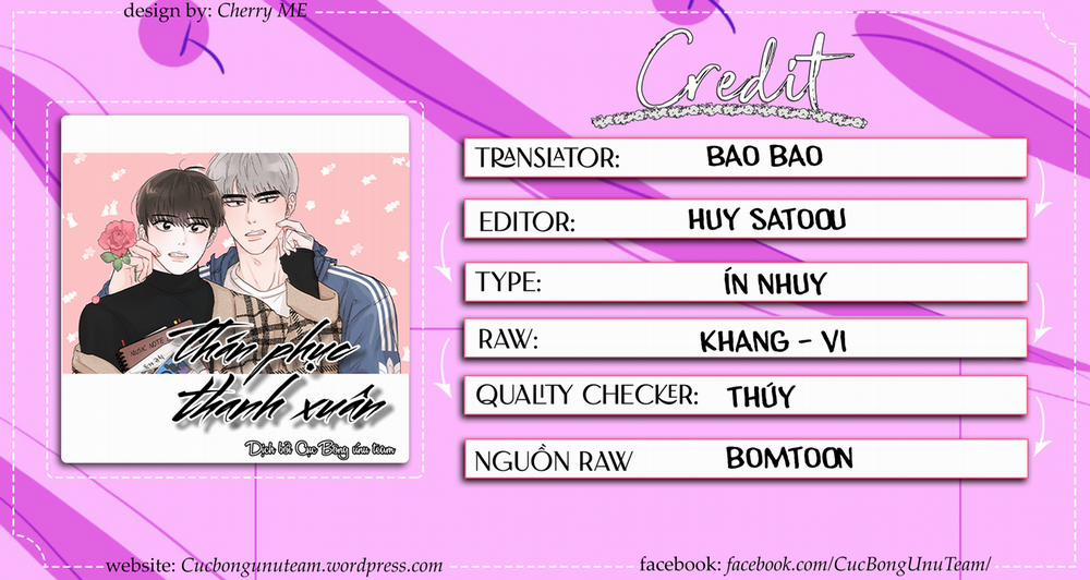 (Cbunu) Thán Phục Thanh Xuân 12 trang 1