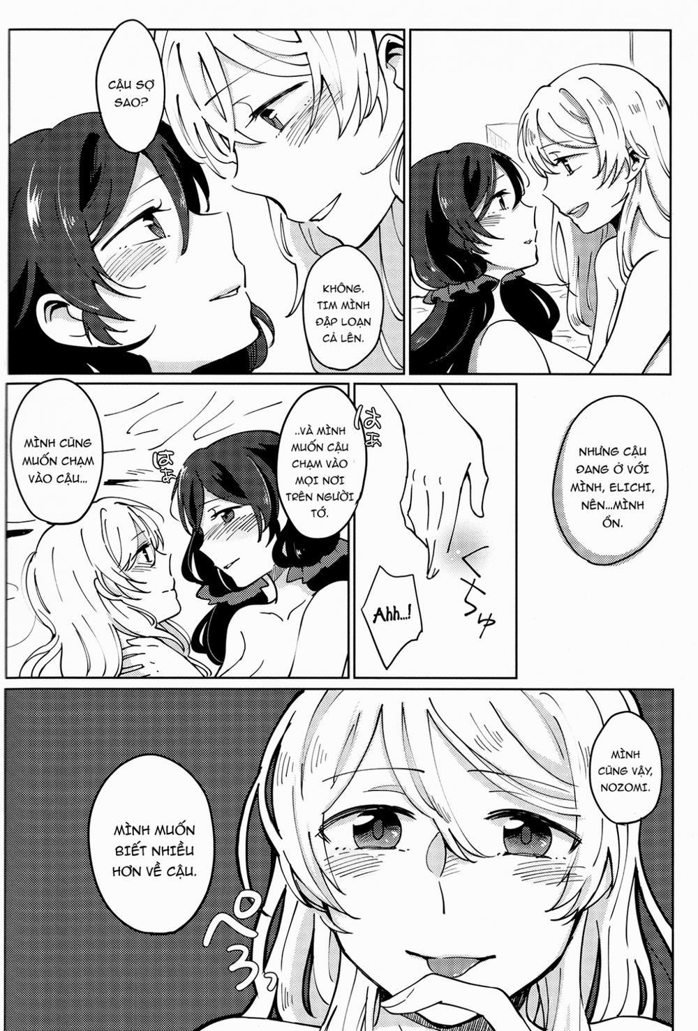 Celeste Blue no Kyoukaisen (Love Live!) Oneshot trang 22