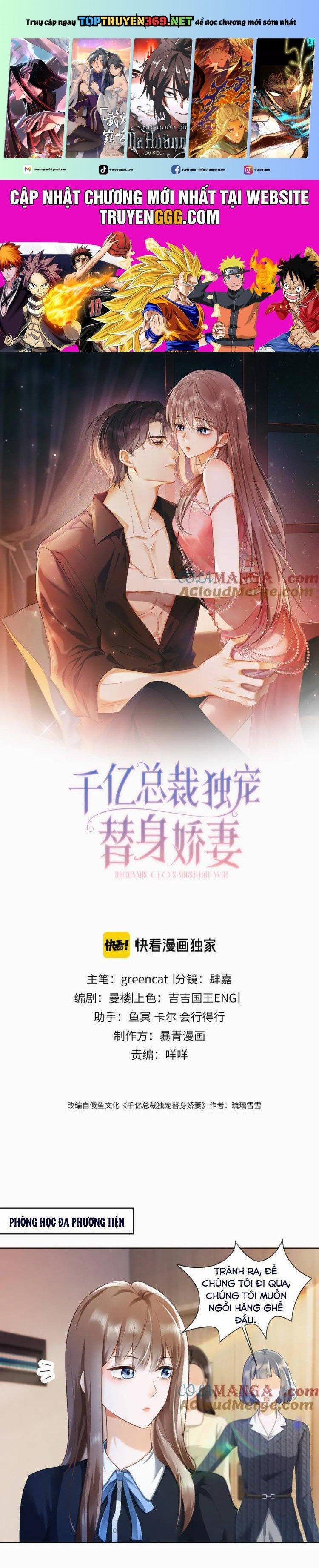 Ceo Tỷ Phú Chỉ Yêu Người Vợ Thế Thân Của Mình 75 trang 0