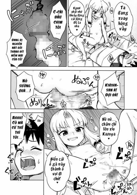 Chăm sóc cặp mông của loli Kiriha (Tsugumomo) Oneshot trang 11
