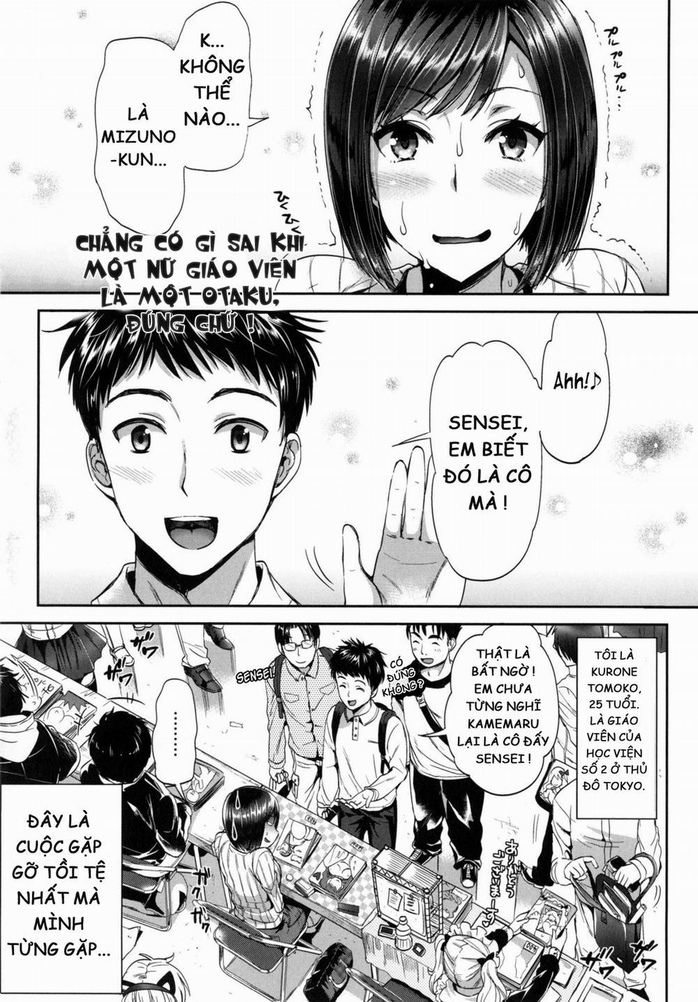 Chẳng có gì sai khi một nữ giáo viên là một otaku, đúng chứ ! Oneshot trang 0