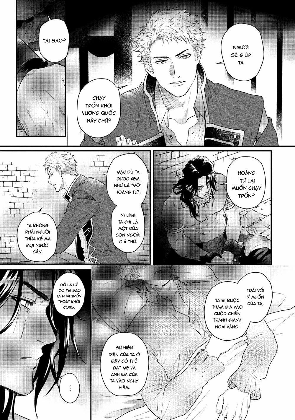 Chàng hoàng tử phóng đãng và Quái thú bị giam cầm 1 trang 21