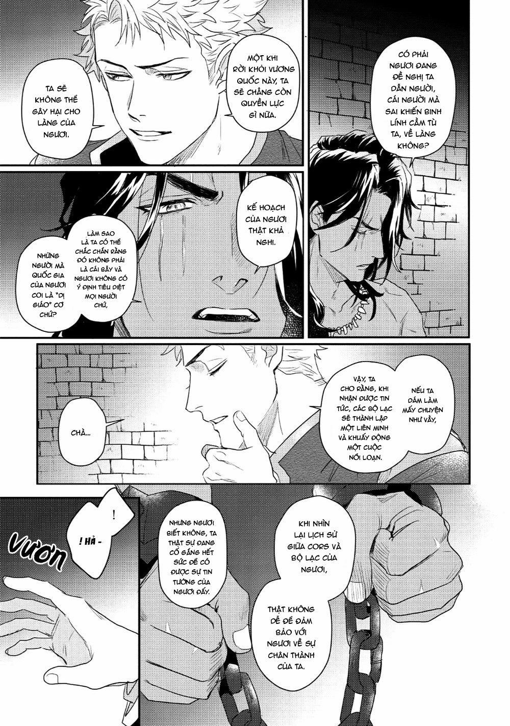 Chàng hoàng tử phóng đãng và Quái thú bị giam cầm 1 trang 23