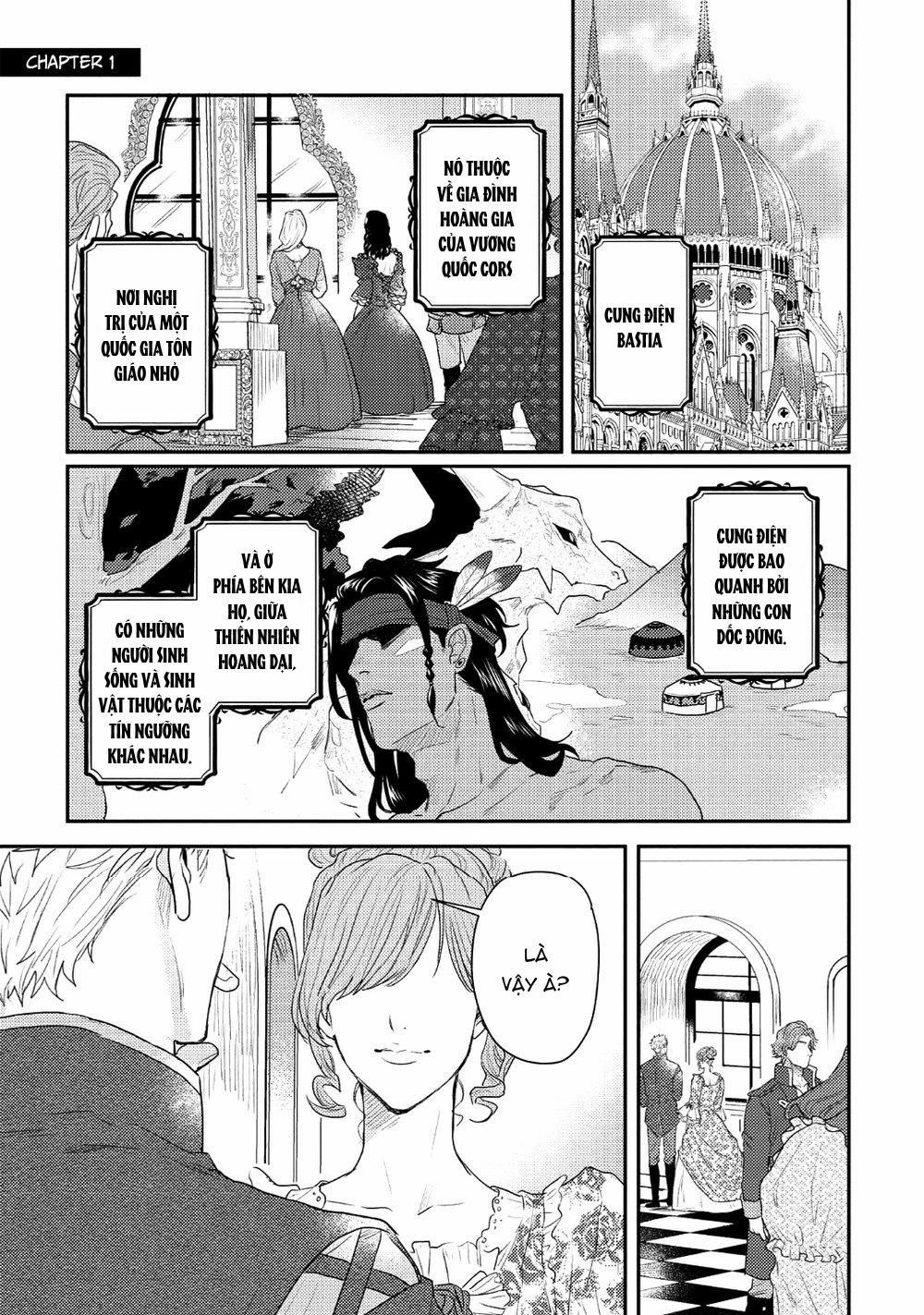 Chàng hoàng tử phóng đãng và Quái thú bị giam cầm 1 trang 3