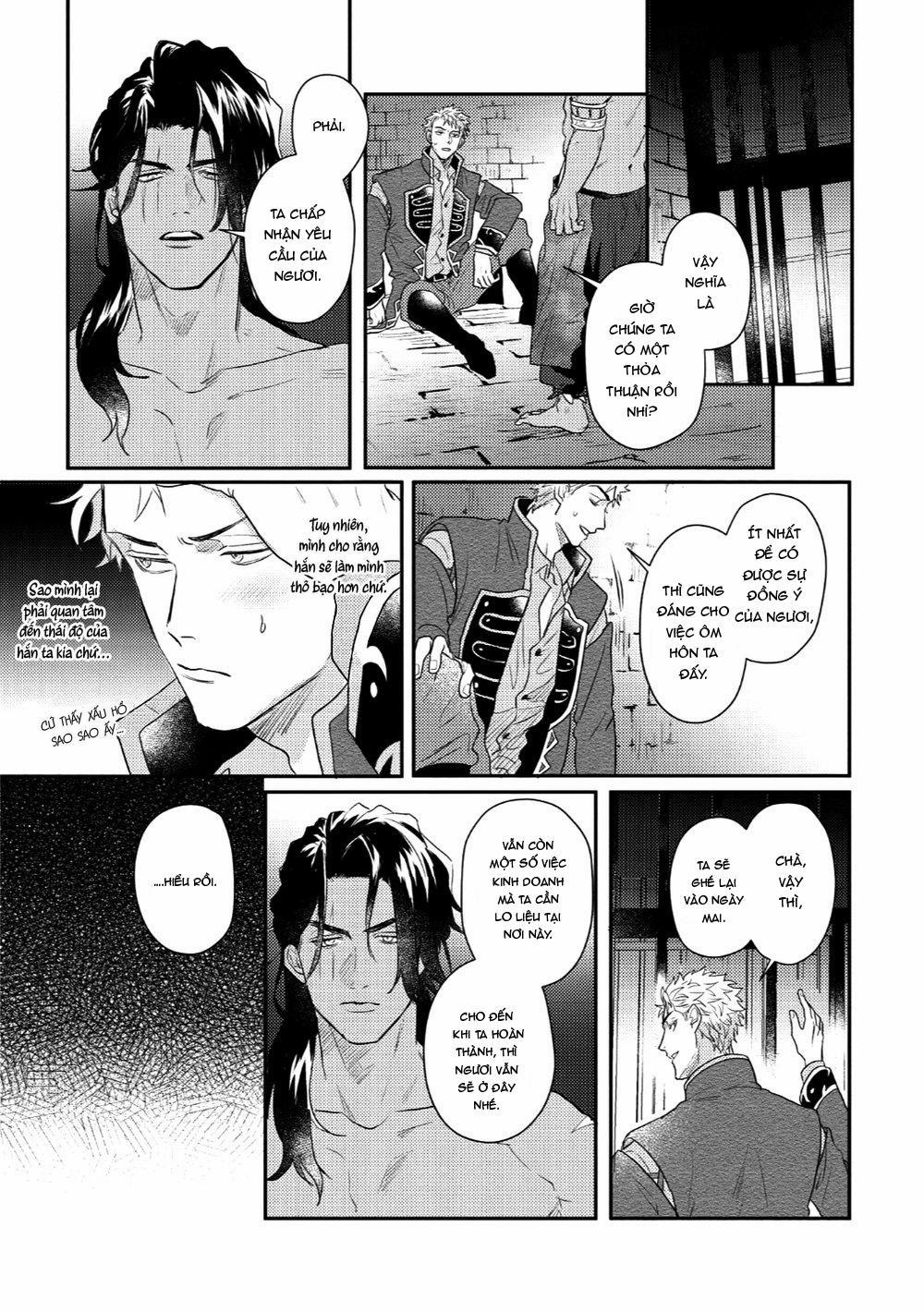 Chàng hoàng tử phóng đãng và Quái thú bị giam cầm 1 trang 37