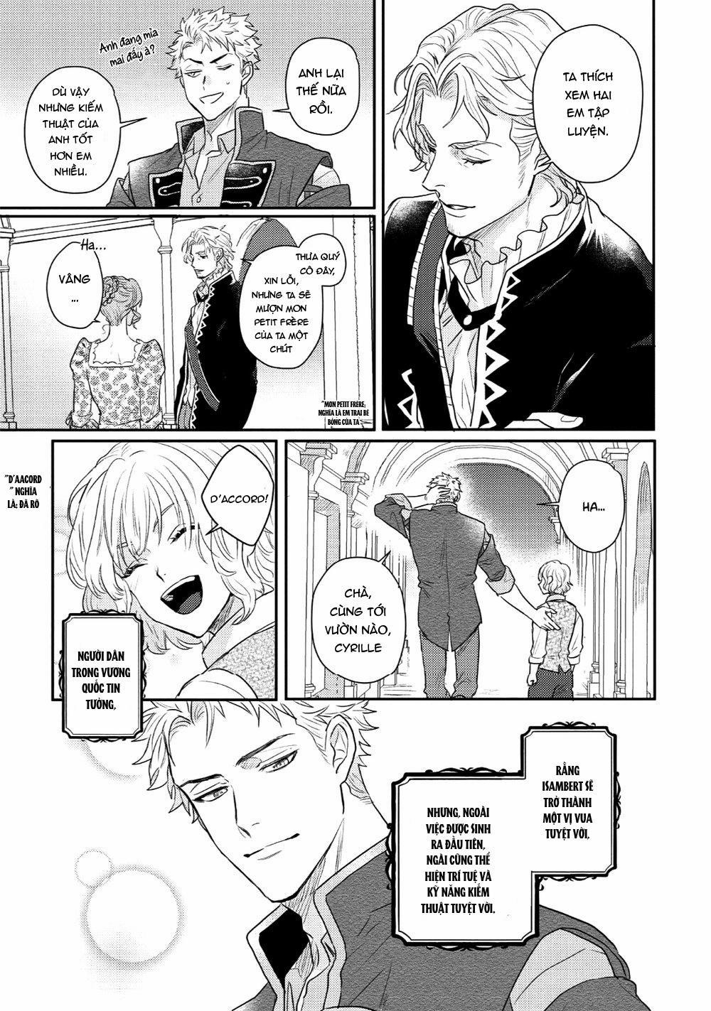 Chàng hoàng tử phóng đãng và Quái thú bị giam cầm 1 trang 9