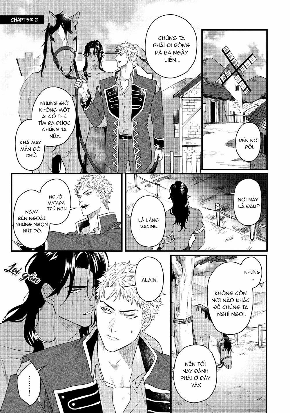 Chàng hoàng tử phóng đãng và Quái thú bị giam cầm 2 trang 0