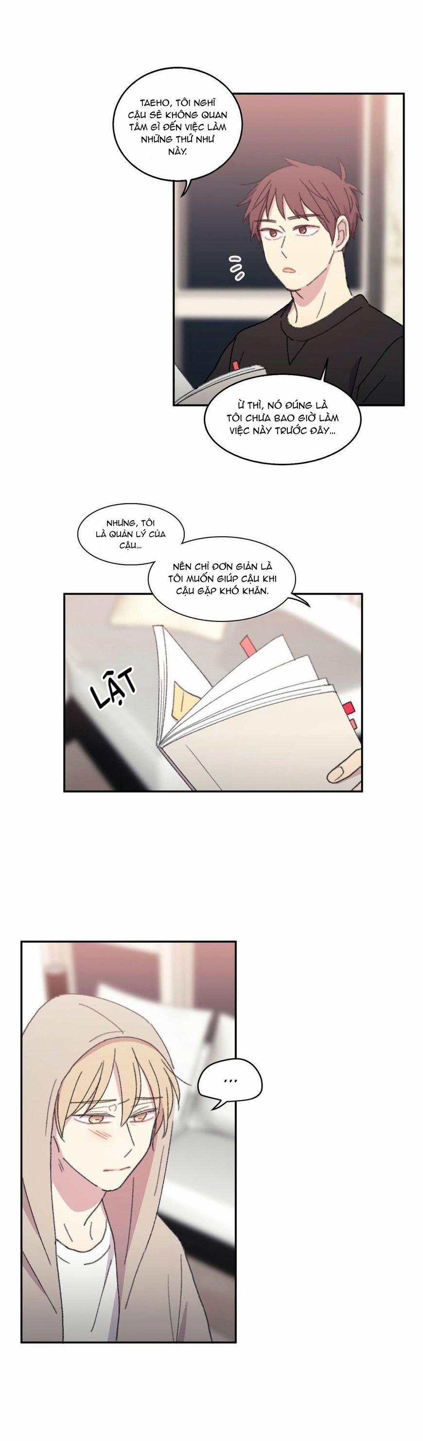 Chẳng Thể Rời Mắt Khỏi Cậu 13 trang 12