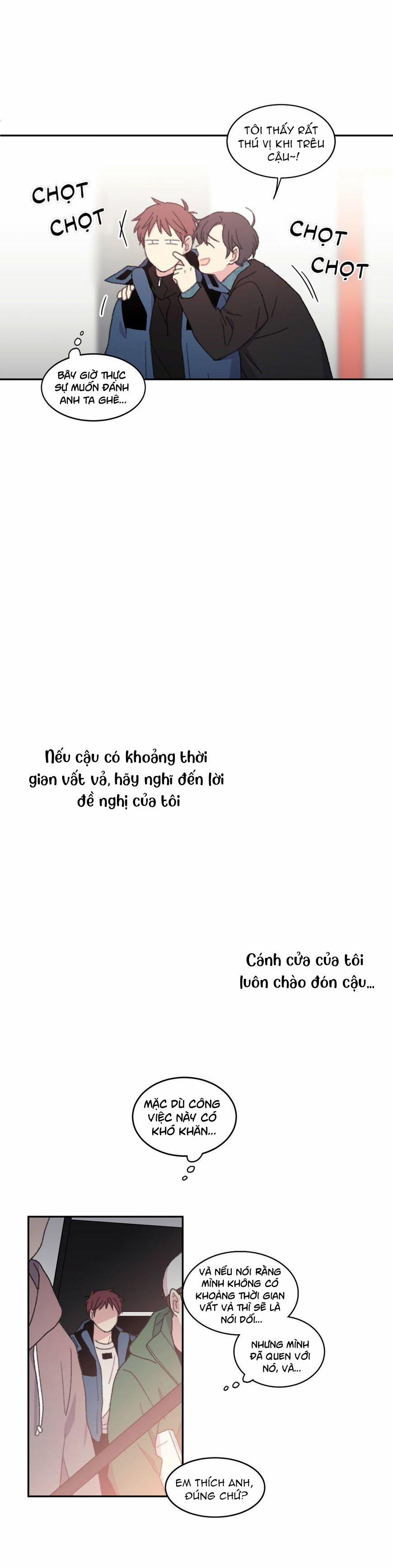 Chẳng Thể Rời Mắt Khỏi Cậu 14 trang 19