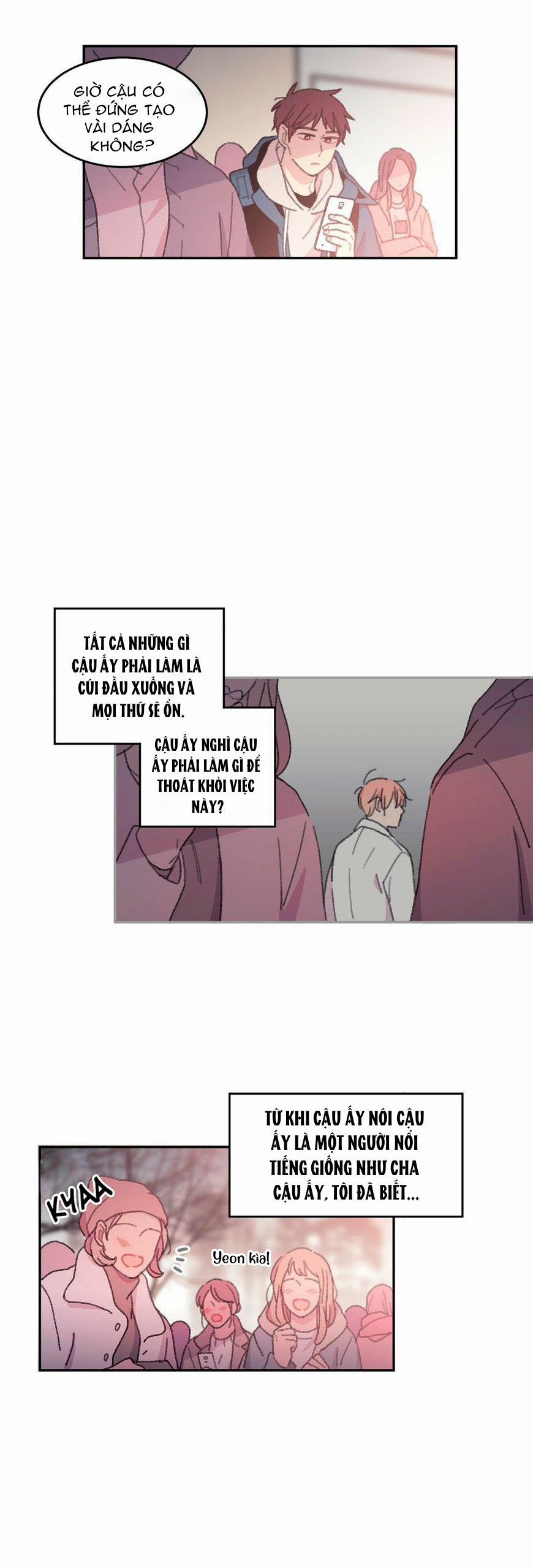 Chẳng Thể Rời Mắt Khỏi Cậu 16 trang 19