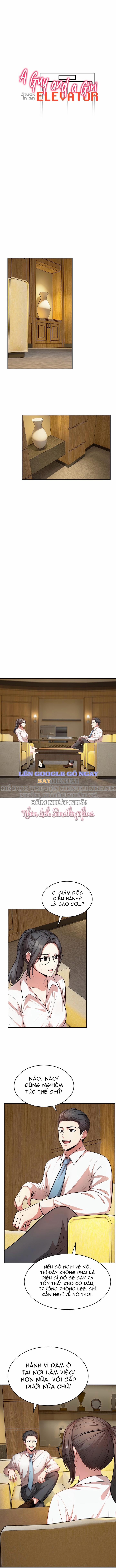 Chàng Trai Và Cô Gái Mắc Kẹt Trong Thang Máy 16 trang 1