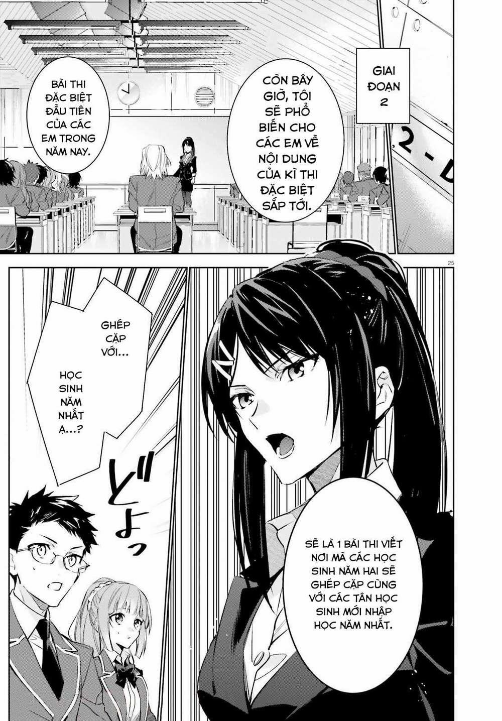 Chào Mừng Đến Với Lớp Học Đề Cao Thực Lực Năm 2 1 trang 24