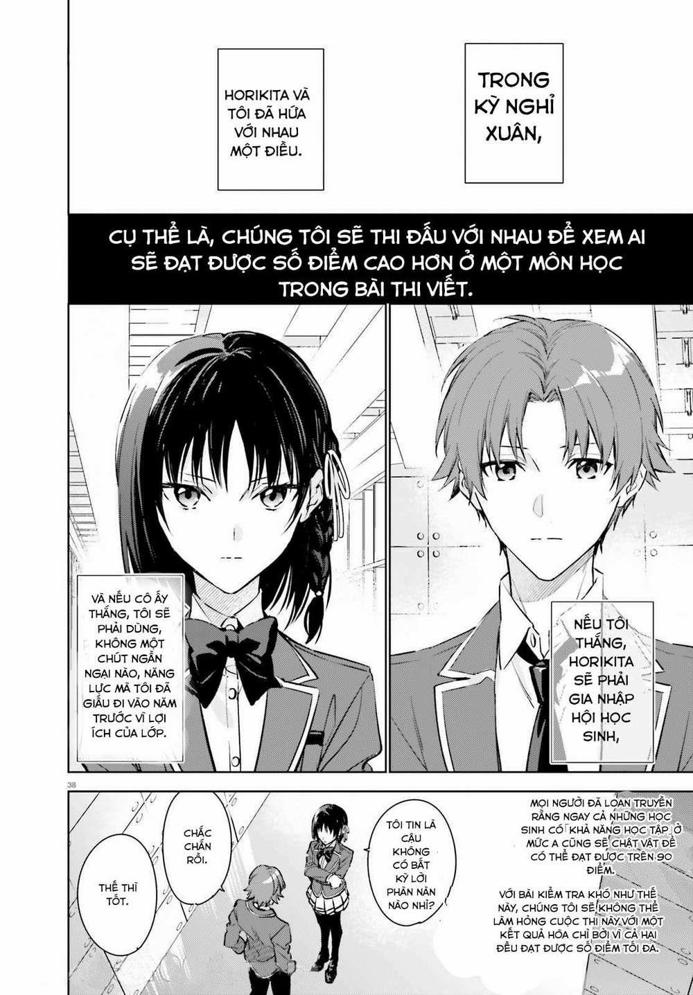 Chào Mừng Đến Với Lớp Học Đề Cao Thực Lực Năm 2 1 trang 37